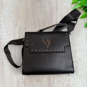 VALENTINO ORLANDI Black Satchel Bag Purse Crossbody & Wallet V2103. NWT